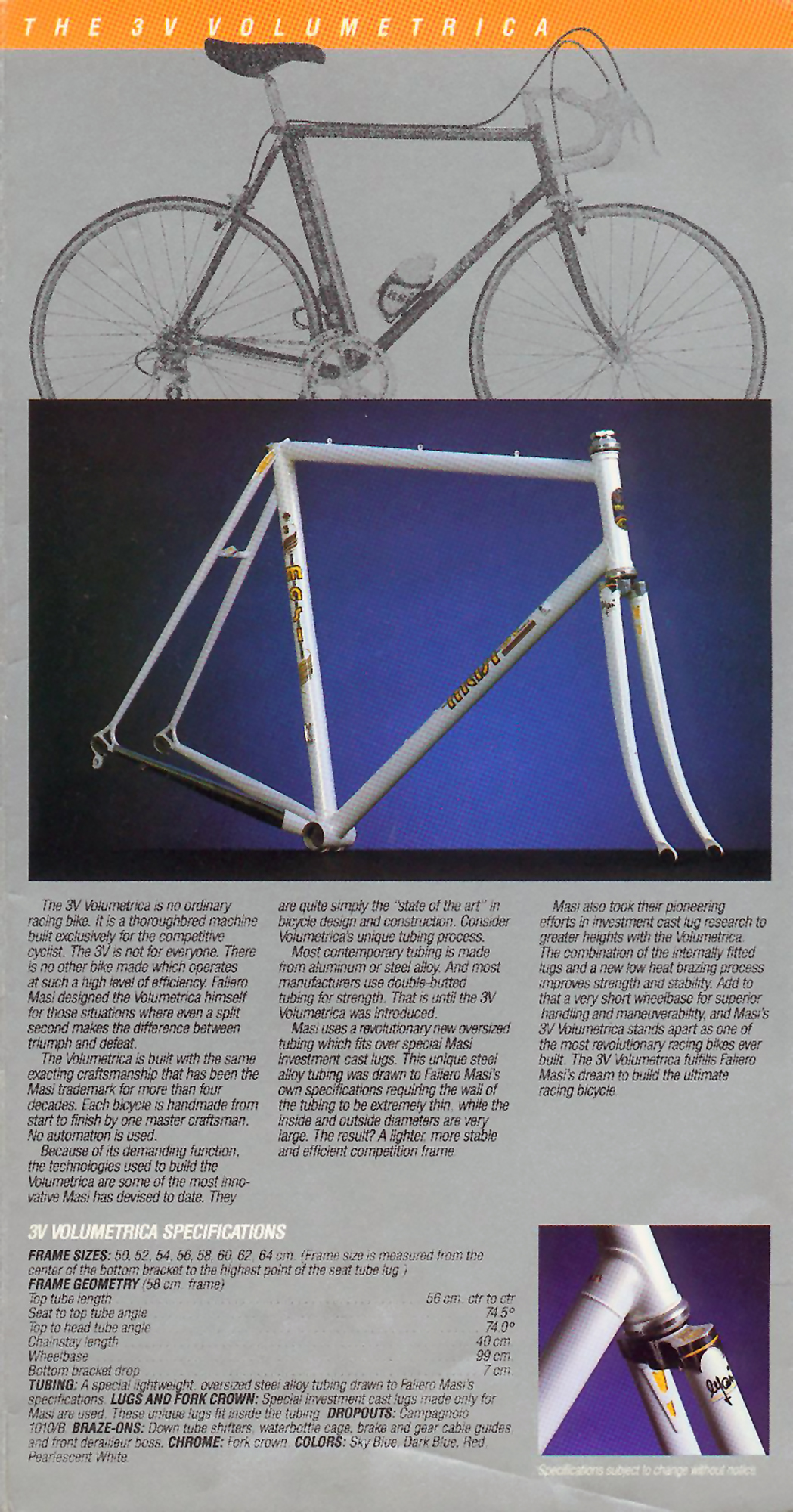 Masi steel outlet frame