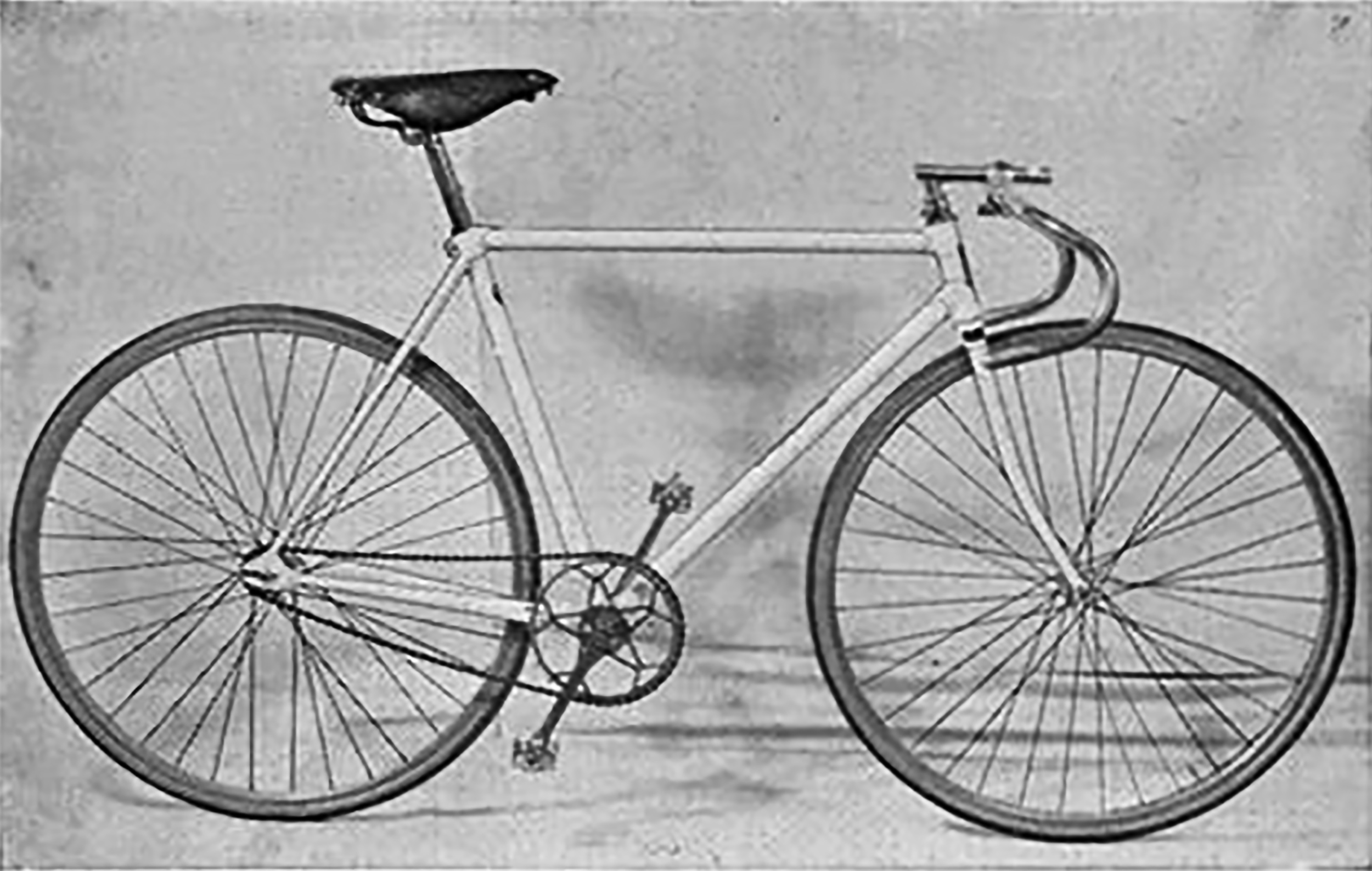 Alvin Drysdale White Flyer Track Bicycle