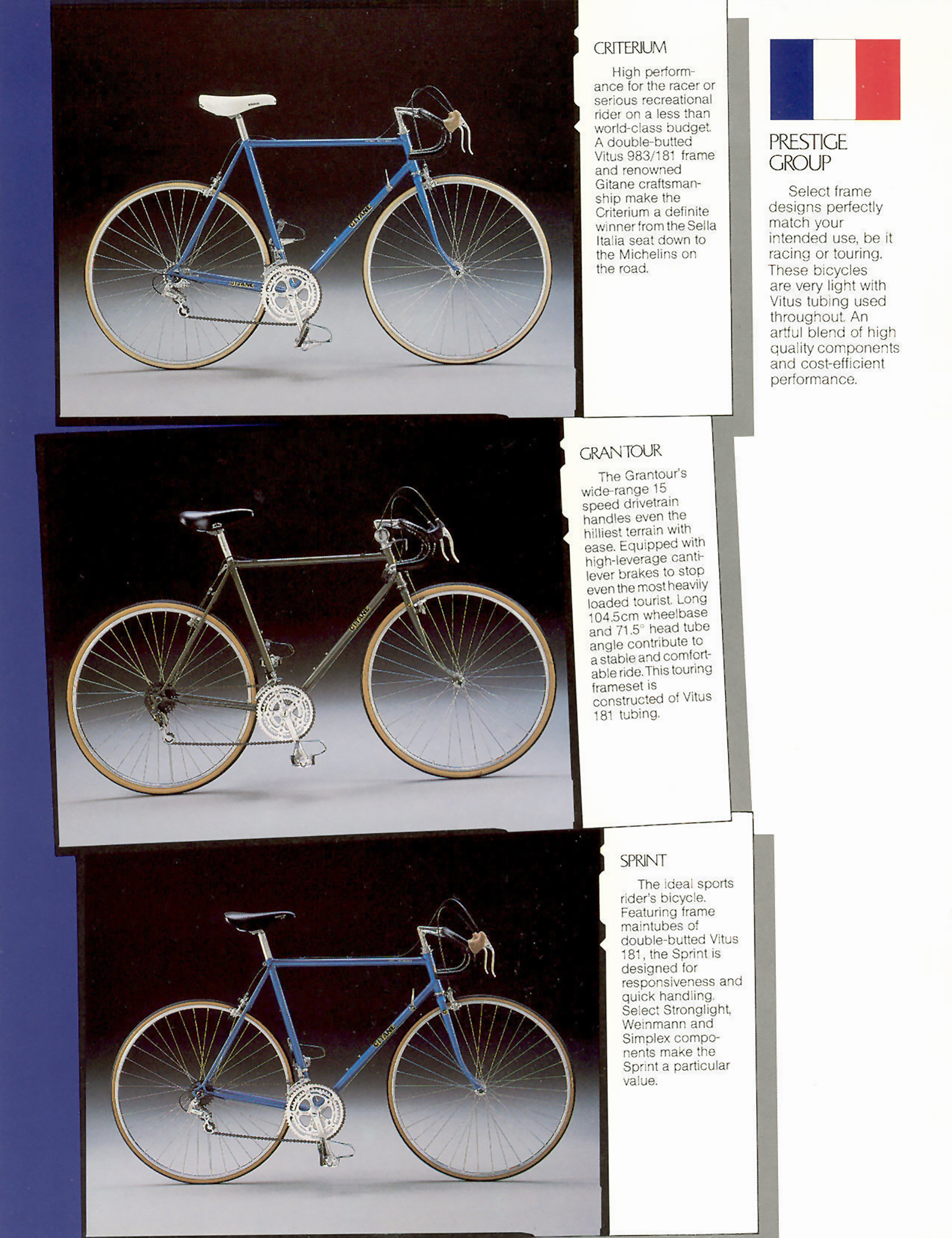 Gitane 1984 Catalog Page 4