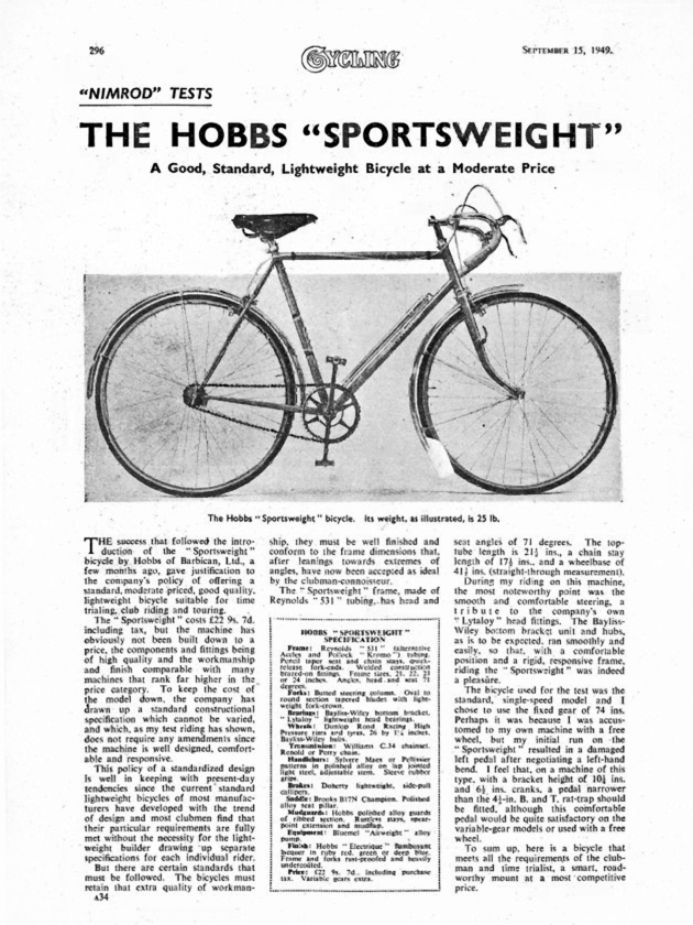 ebykr-1949-cycling-nimrod-tests-hobbs-sportweight (Hobbs of Barbican: The Strength is in the Spine)