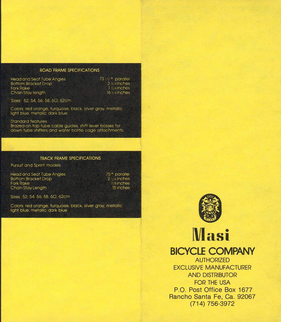 ebykr-masi-usa-1978-catalog-4 (The Mystique of Masi: From Vigorelli to Volumetrica)