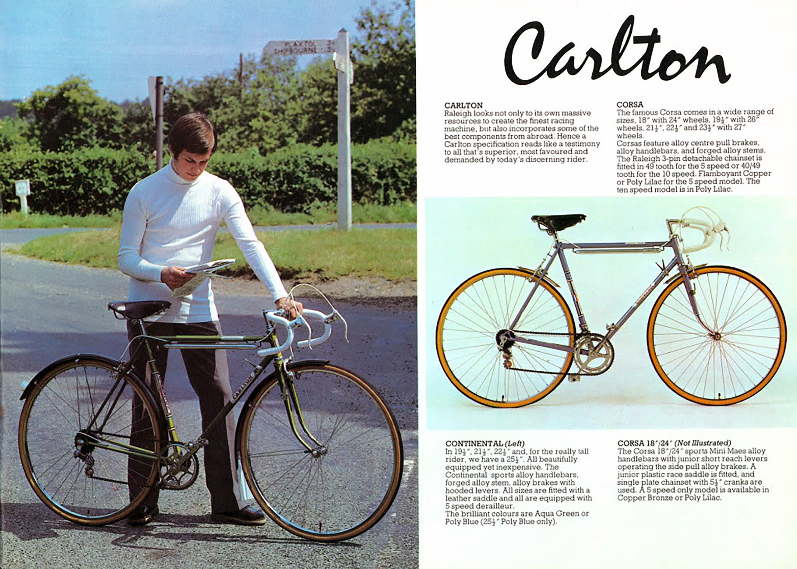 Carlton Corsa Continental Advertisement