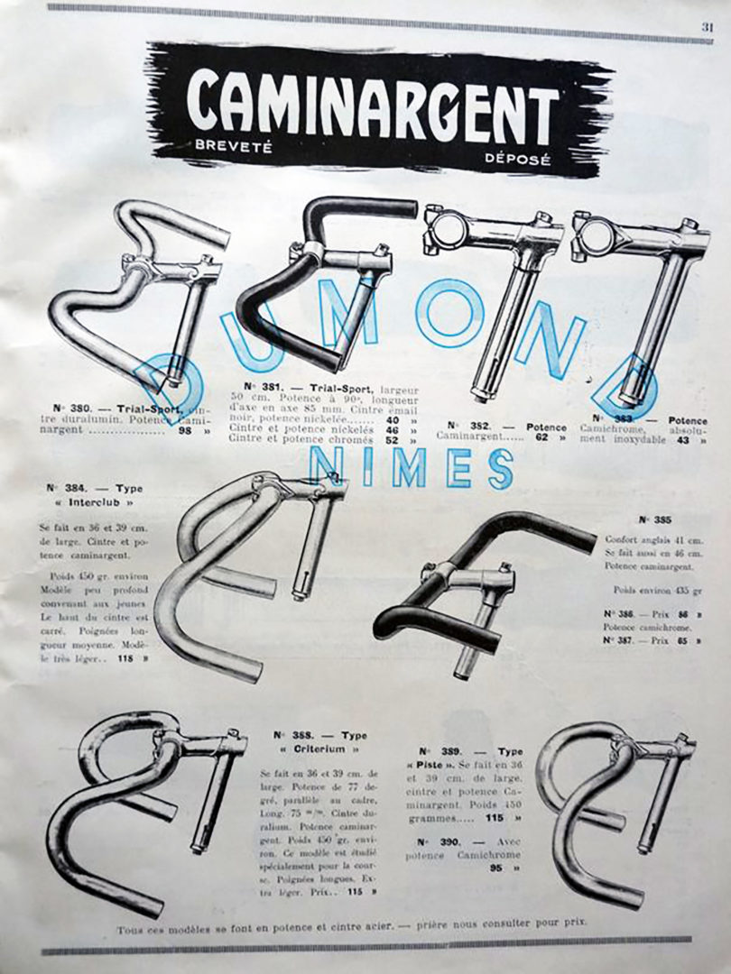 ebykr-caminargent-les-guidons-handlebars-dumonad-nimes-advertisement (Caminade: The Circle of Cycle)