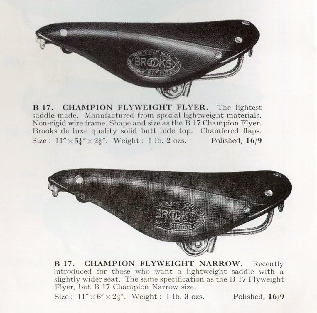 ebykr-brooks-b-17-champion-flyweight-saddles-1938-catalog-page-6 (Brooks England: The Eternal One)