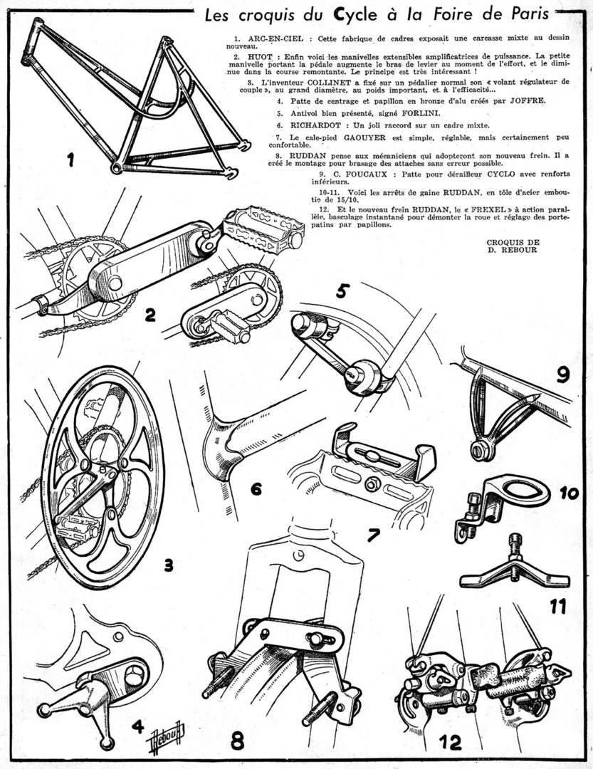 ebykr-daniel-rebour-les-croquis-du-cycle-a-la-foire-de-paris-7-1948 (Random Rebour: Random Bicycle Drawing by Daniel Rebour)