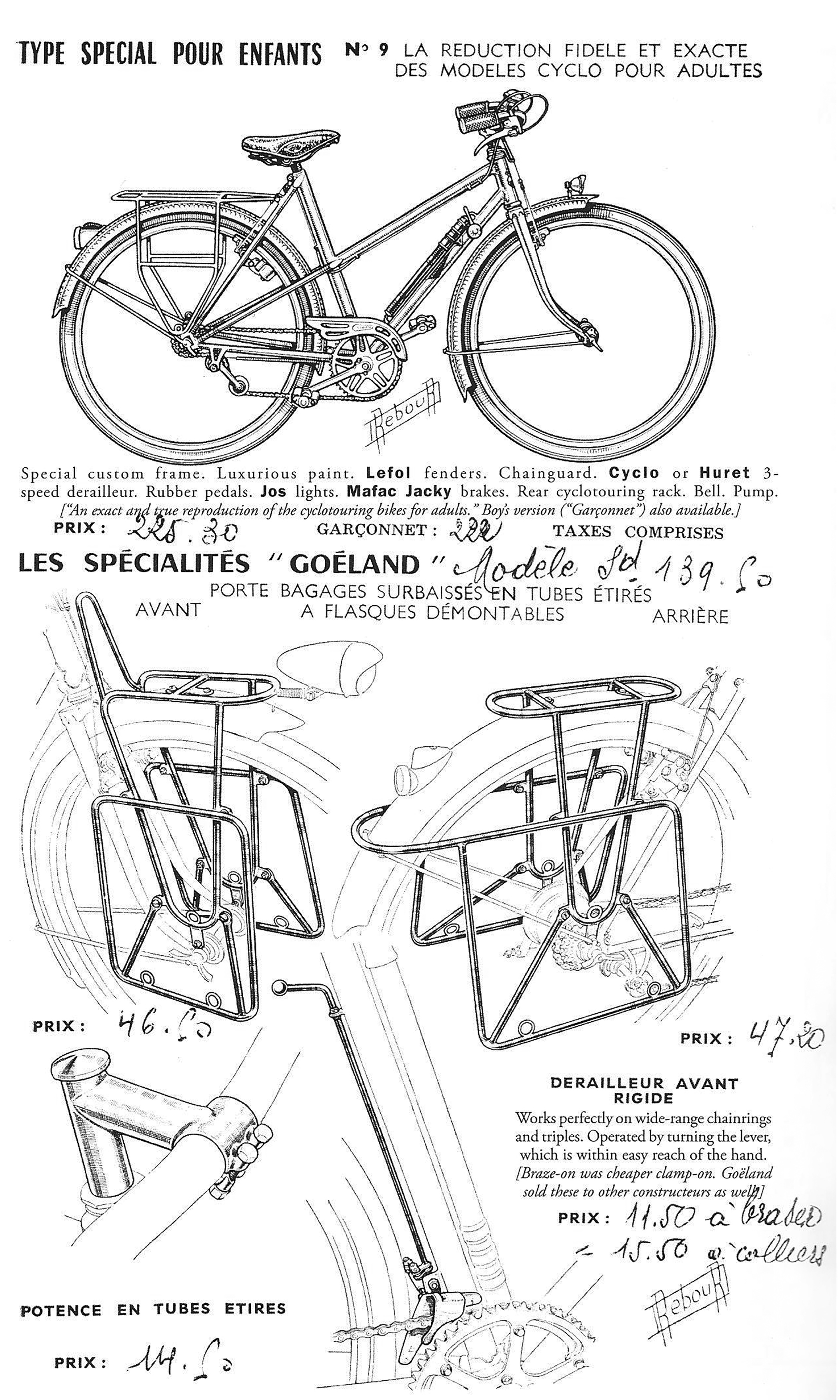Daniel Rebour Les Specialites Goeland 1953