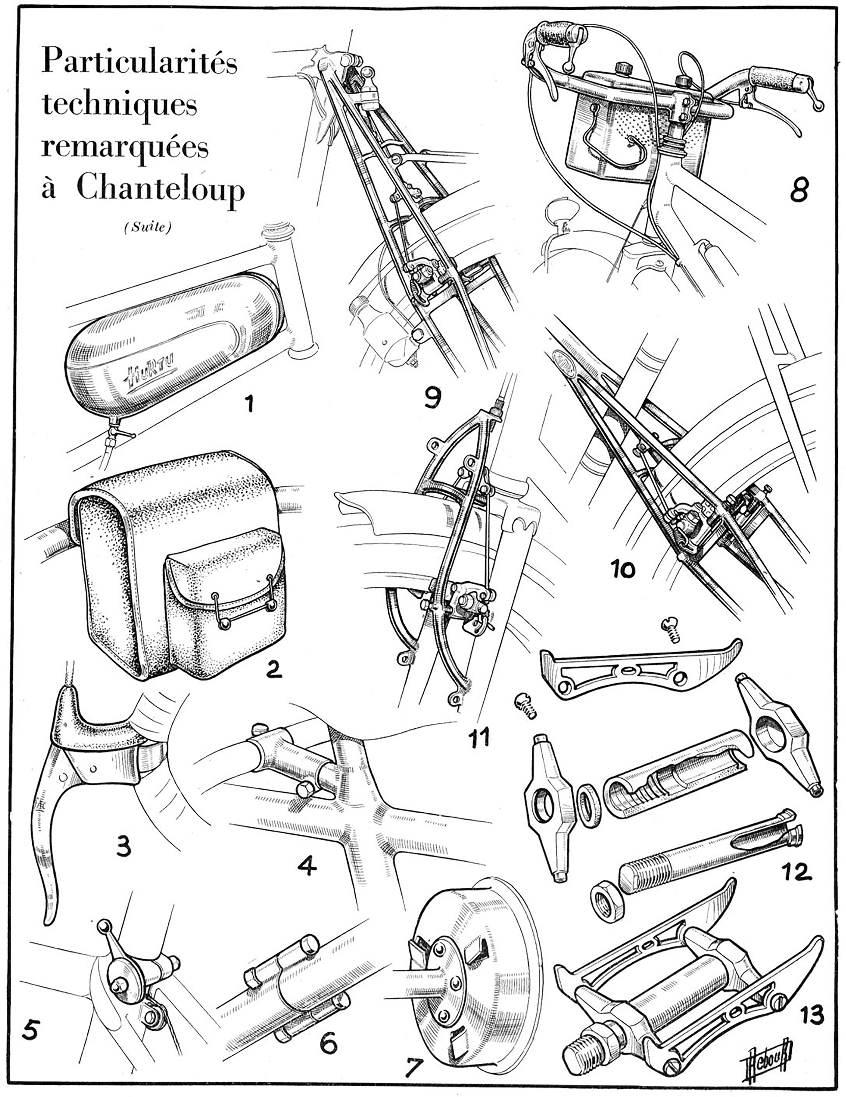 Daniel Rebour Particularites techniques remarquees a Chanteloup 6-2-1949