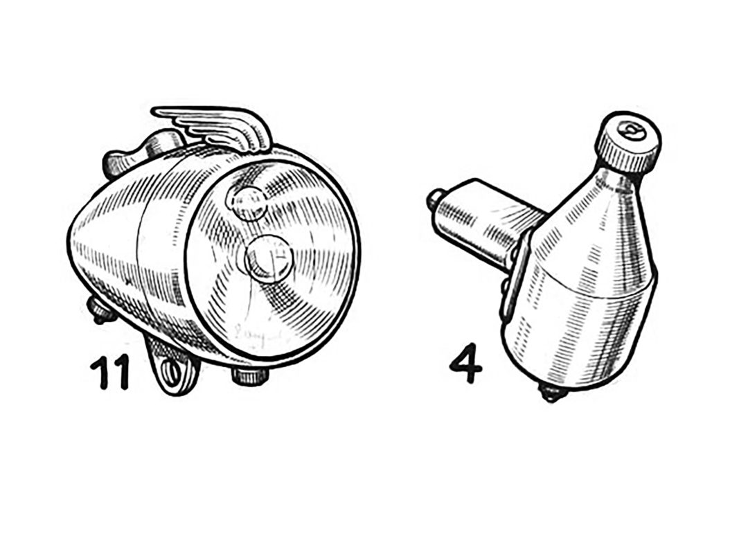 ebykr-daniel-rebour-vintage-bicycle-light-dynamo (Random Rebour: Random Bicycle Drawing by Daniel Rebour)