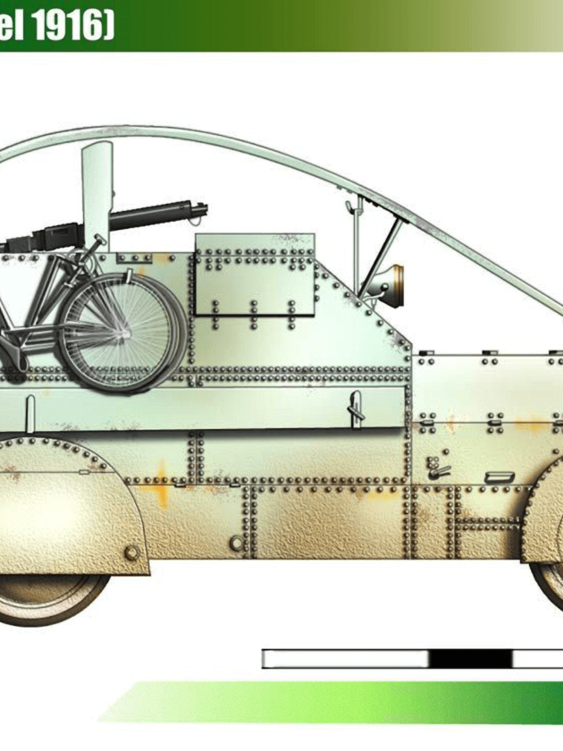 ebykr-bianchi-model-1916-ww1-armored-car (Reparto Corse: Edoardo Bianchi & the History of Bianchi Bicycles)